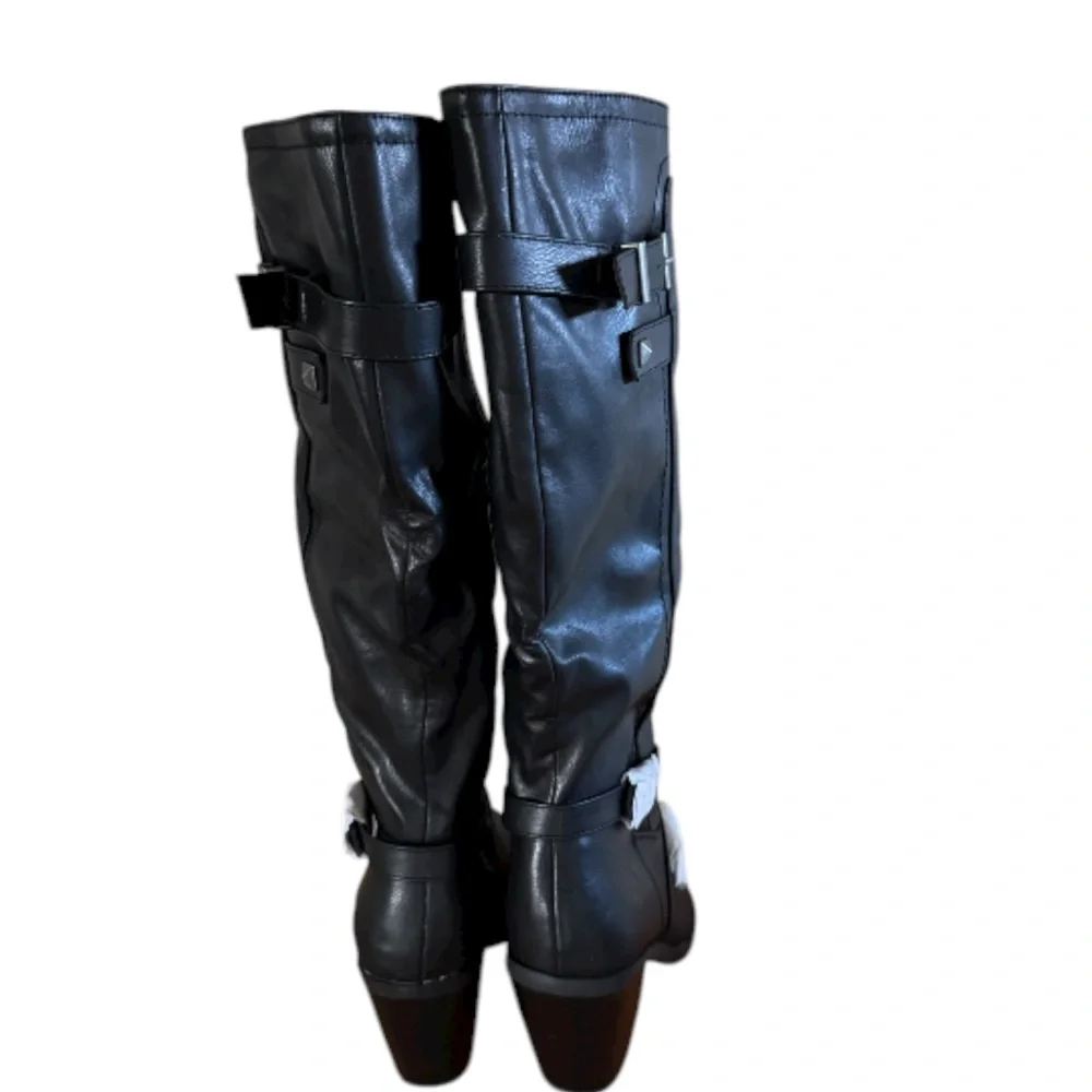 NWT Rialto Black Boots, Size 8 M - Picture 5 of 8